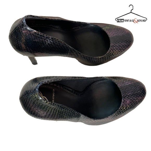 B Brian Atwood Ferguson Snake Skin Pumps - Picture 5 of 10